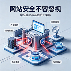 呼伦贝尔建站-网站安全不容忽视：常见威胁与基础防护策略
