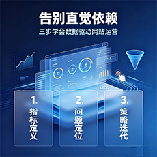 鄂伦春自治旗建站-告别直觉依赖：三步学会数据驱动网站运营