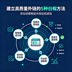 呼伦贝尔建站-建立高质量外链的5种白帽方法